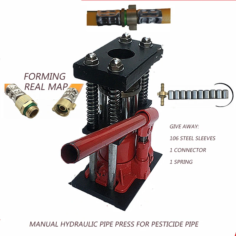 Manual Hydraulic Pipe Crimping Machine Pressure Pipe Crimping Device