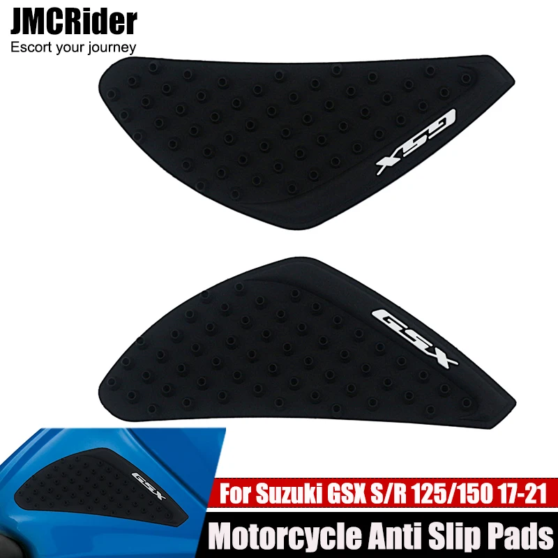 

2021 Motorcycle Tank Pad Fit for Suzuki GSX-R GSXR 150 125 GSX-R125 GSXR150 Side Tank Traction Anti Slip Pads Knee Grip Stickers