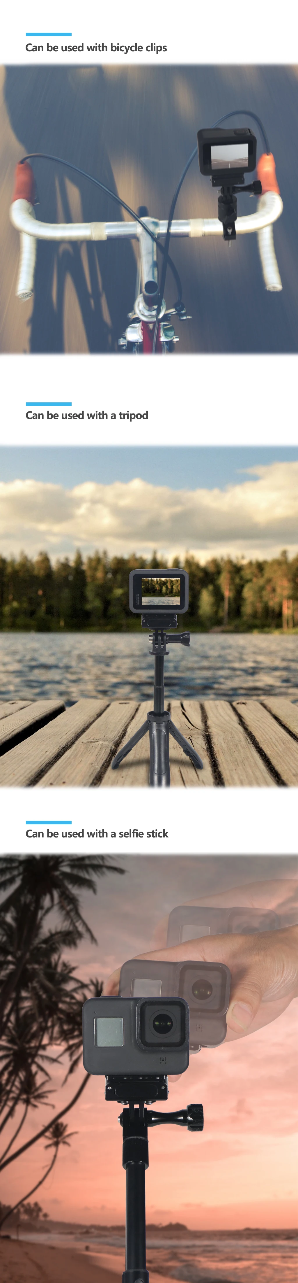 Für Osmo 360 Osmo Action 5pro 4 3 2 Kamera Magnetische Basis Schnellwechselplatte Schnellschalter 1/4 Schraube Stativadapter Befestigungshalterung – Detail 24