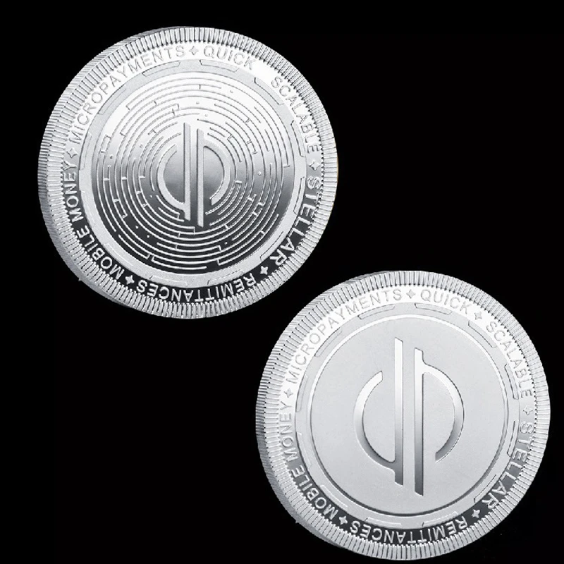 Creative Digital Cryptocurrency Commemorative Metal Coin Collectible
