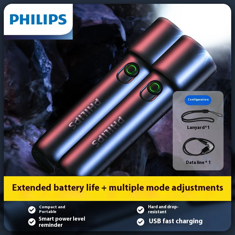 Philips nouvelle Mini lampe de poche Portable LED