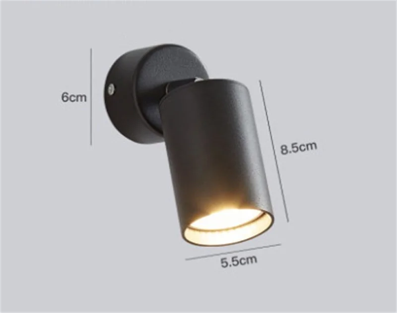 8 x Click Lighting Orbit MT010 230V 50W GU10 Tracklight Head Downlight Lamp 