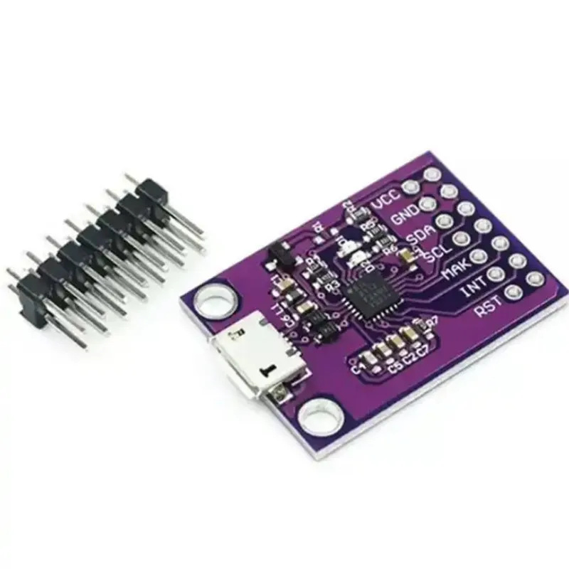 1-10 stücke cp2112 debug board usb zu smbus i2c kommunikation modul 2,0 microusb evaluation kit für ccs811 sensor modul – Detail 2
