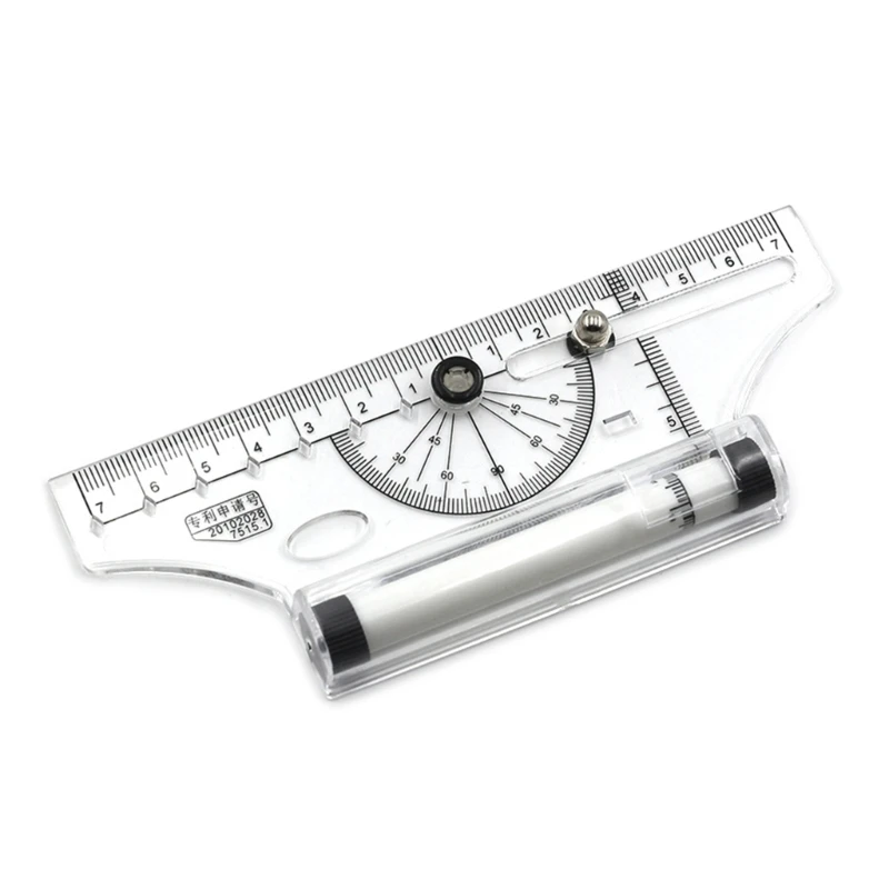 Metric-Triangle-Ruler-Angles-Line-Parallel-Rolling-Ruler-Drawing ...