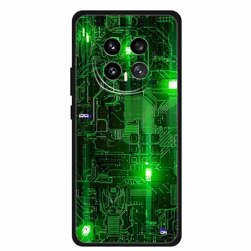 Shockproof Black Silicone Phone Case - Soft and Durable Back Cover