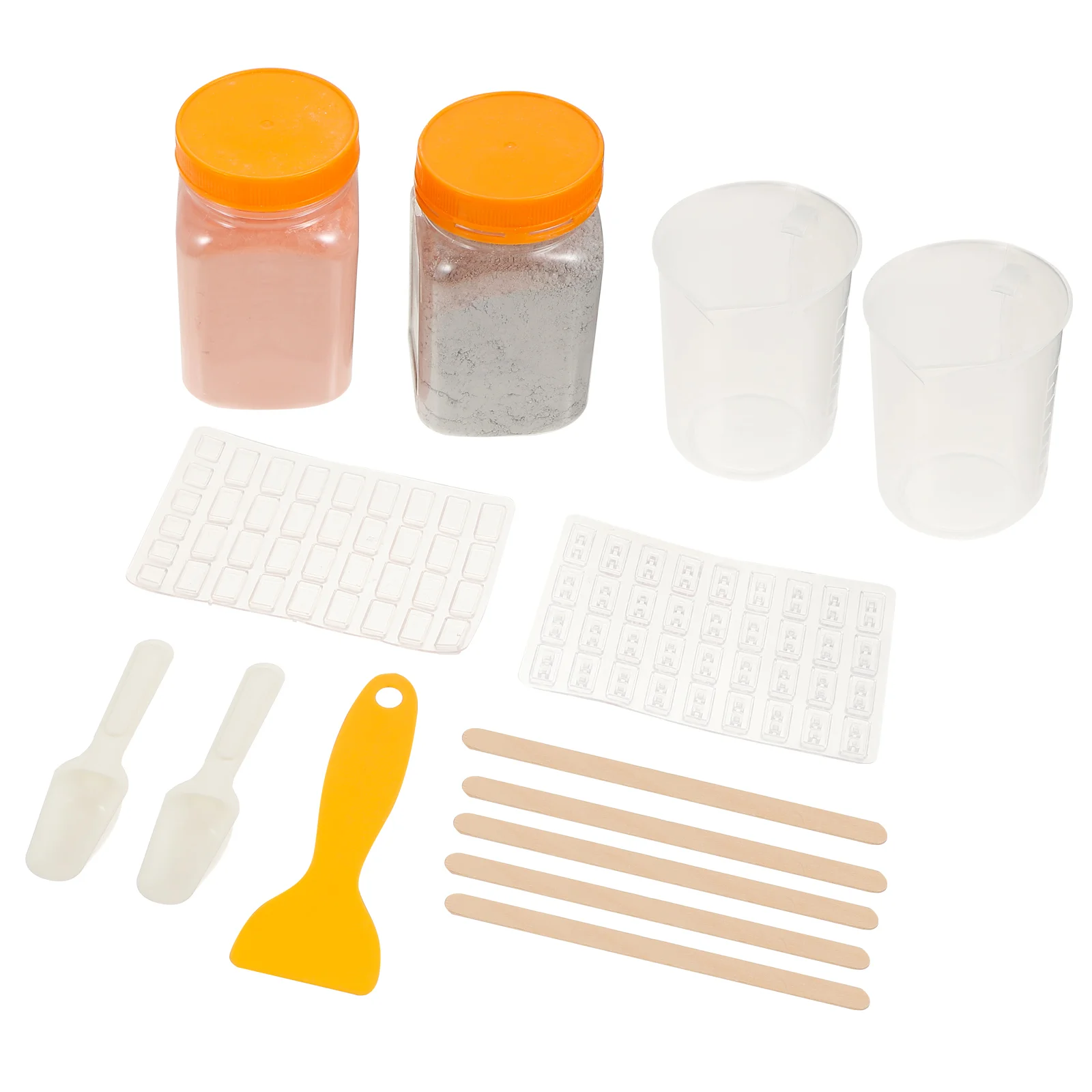 

Tool Kit Mold Set DIY House Making Materials Sand Table Micro Landscape Toy Silica Gel Building Kit for