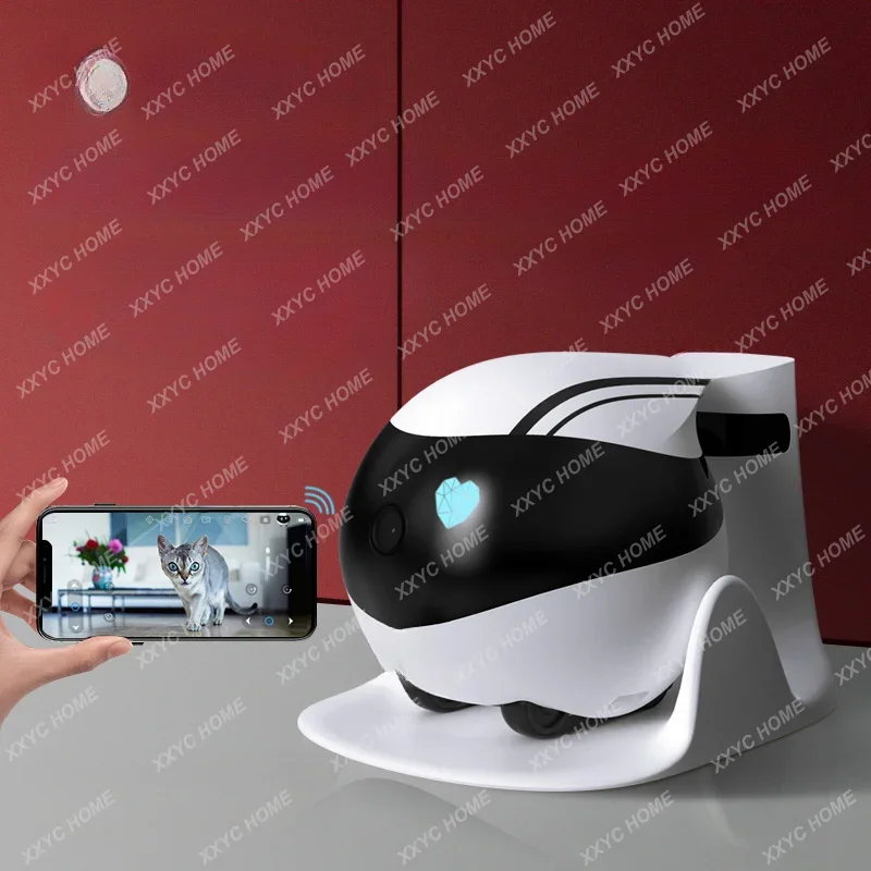 Whole House Mobile Robot Remote Control Smart Surveillance Camera Two-Way Voice Call Intercom dog breeding supplies