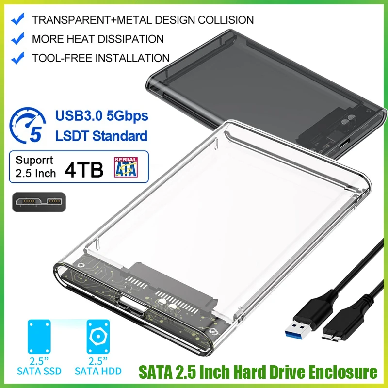 

Внешний жесткий диск Sata-USB 2,5, 3,0 дюйма