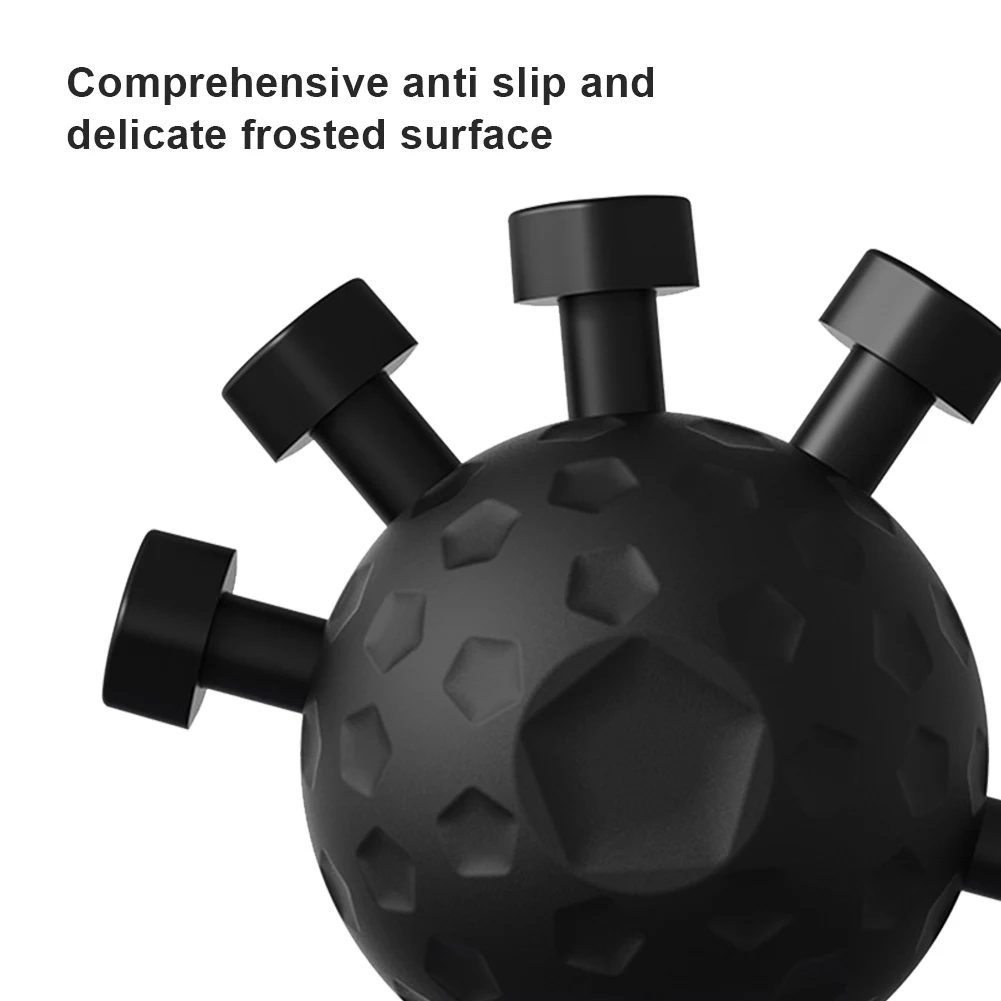 Finger Exerciser Trainer Hand Ball Gripper Rock Climbing ABS/Silicone Hand Strengthener Power Training Ball Fitness Exerciser