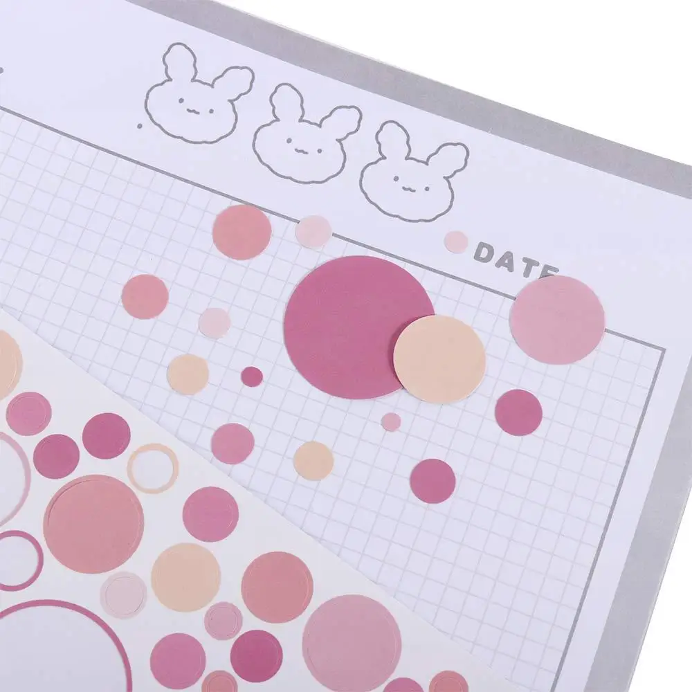 Album Planner Decoration Gift Self-adhesive Diary Scrapbooking Stickers Decorative Decals Label Stickers Stationery Stickers