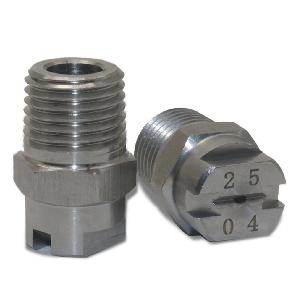 HVV Fan-shaped nozzle High pressure cleaning nozzle 1/4 outer wire Aperture Diameter 0.66mm 0.91mm 1.3mm 1.6mm Water gun nozzle 2
