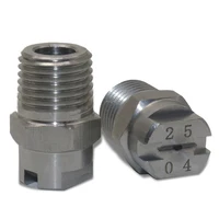 HVV Fan-shaped nozzle High pressure cleaning nozzle 1/4 outer wire Aperture Diameter 0.66mm 0.91mm 1.3mm 1.6mm Water gun nozzle 2