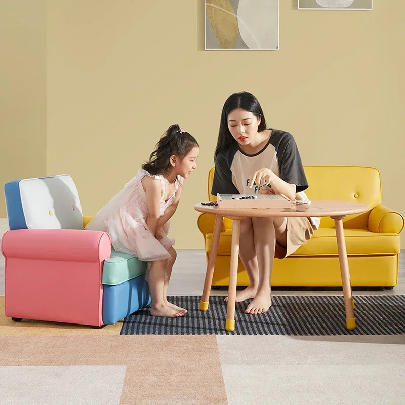 Kid Couch Toddler Bed Mini Sofa For Children Kids Kinder Bumper Chair Little Child Baby Playpens Childrens Furniture Strawberry