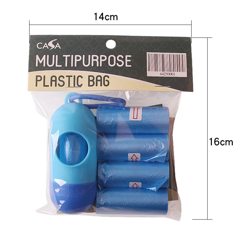 Eco-Friendly Dog Waste Bags Set with Dispenser - Safe & Non-toxic Pet Cleanup Accessories