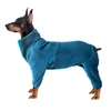 Winter Warm Dog Clothes Thick Fleece Dog Coat for Small Medium Large Dogs Adjustable Pet Hoodies Male/Female Overalls Outfit 1