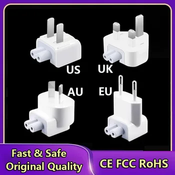 EU US UK AU Plug Adapter For Macbook Pro Air Power Adapter Plug 45W 60W 85W 30W 61W 87W 96W 140W Charger Adapter Plug New