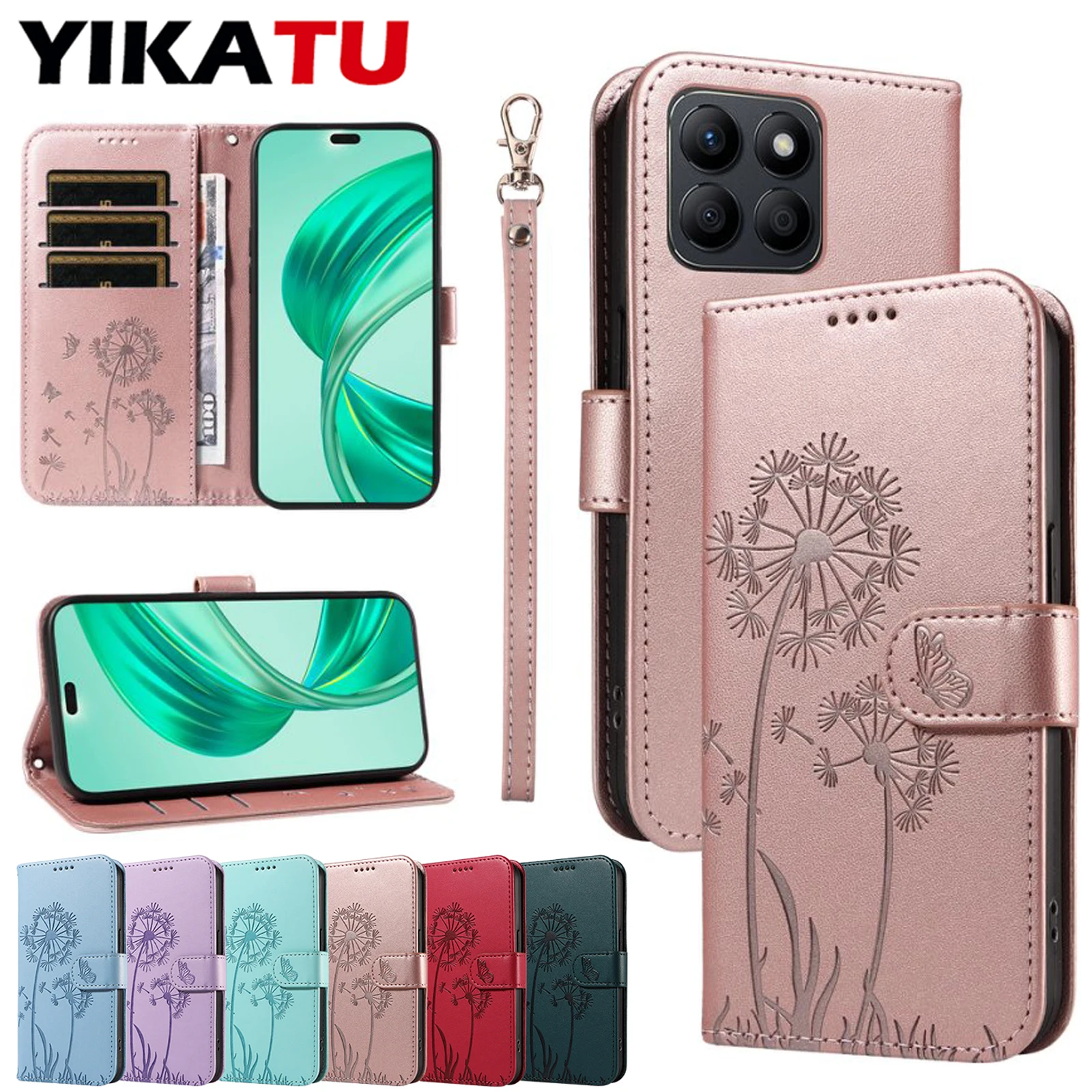 Leather Wallet Phone Case - Stylish and Durable Protection