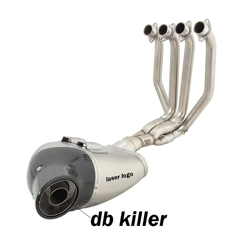 

Slip On Front Link Pipe For KOVE 450RR 450 RR 2023 Motorcycle Full Exhaust System Muffler Tail Tip Stainless Steel Escape