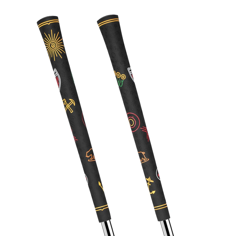 Universal Golf Club Grips, Male and Female, Dopamin-colored Golf Irons and Woods Grips, High Quality, 10pcs 6