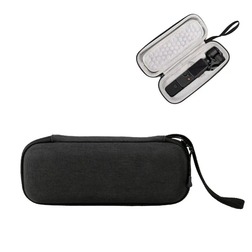 Bolsa de almacenamiento de carcasa dura para DJI Osmo Pocket 4, estuche de transporte impermeable a prueba de golpes con cordón, accesorios para cámara