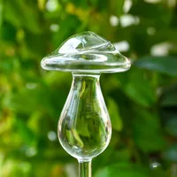 Garden Plant Watering Device Glass Flowers Water Feeder Automatic Self Watering Devices Bird Star Mushroom Design Plant Waterer 4