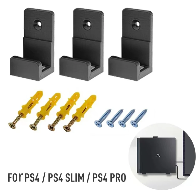 Soporte de pared para PlayStation 4, Base de almacenamiento para consola PS4  Pro/Slim, 3 piezas - AliExpress