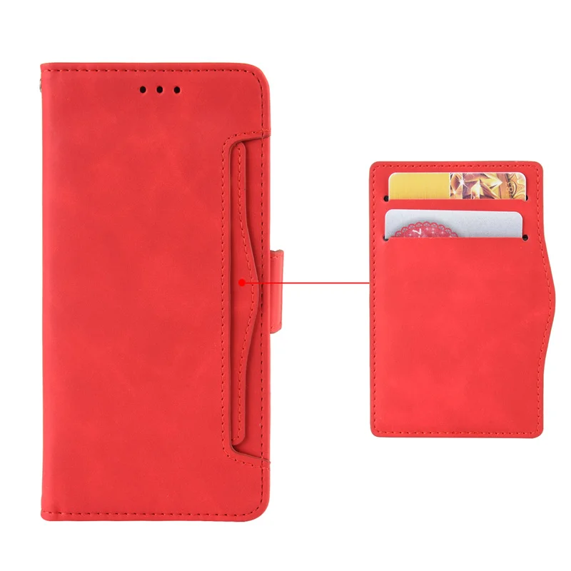 

For ZTE Blade A53 Case Wallet Flip Style Skin Feel Leather Phone Cover For ZTE Blade A53 A52 A51 With Separate Card Slot