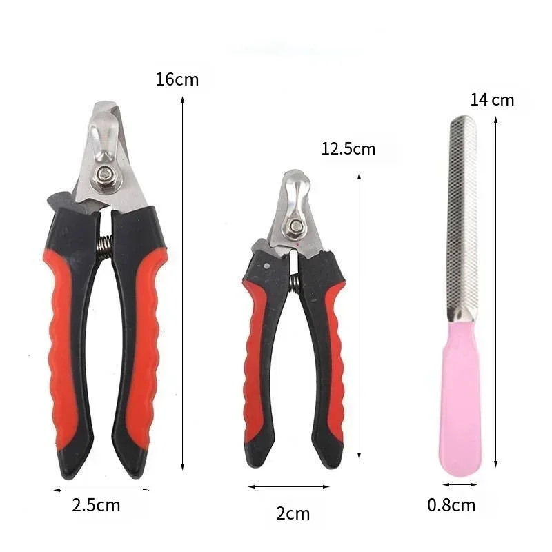 Professional Pet Cat Dog Nail Clipper Cutter Sickle Stainless Steel Grooming Scissors Clippers Pet Claws Dog Supplies pet nail clipper pet nail scissors