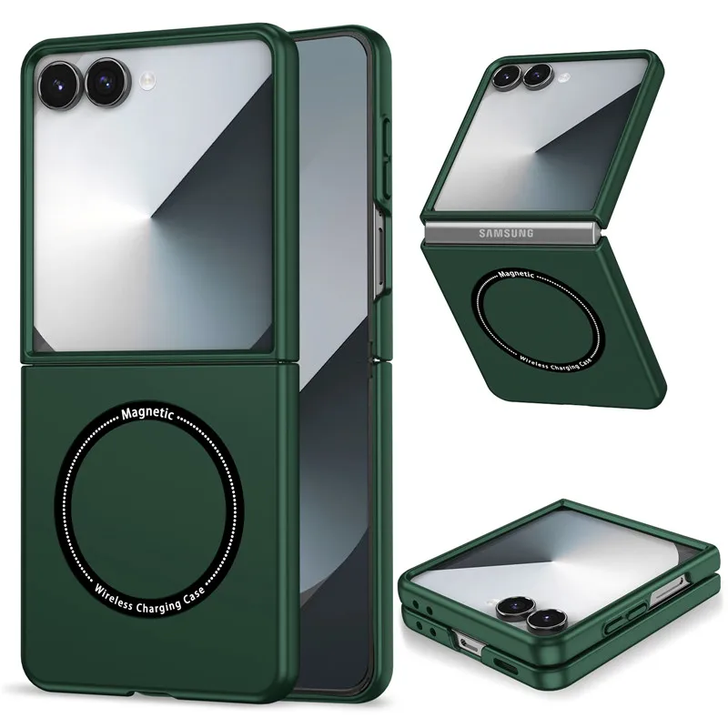 Magnetic Matte Translucent Armor Shockproof Case with Magsafe Compatibility