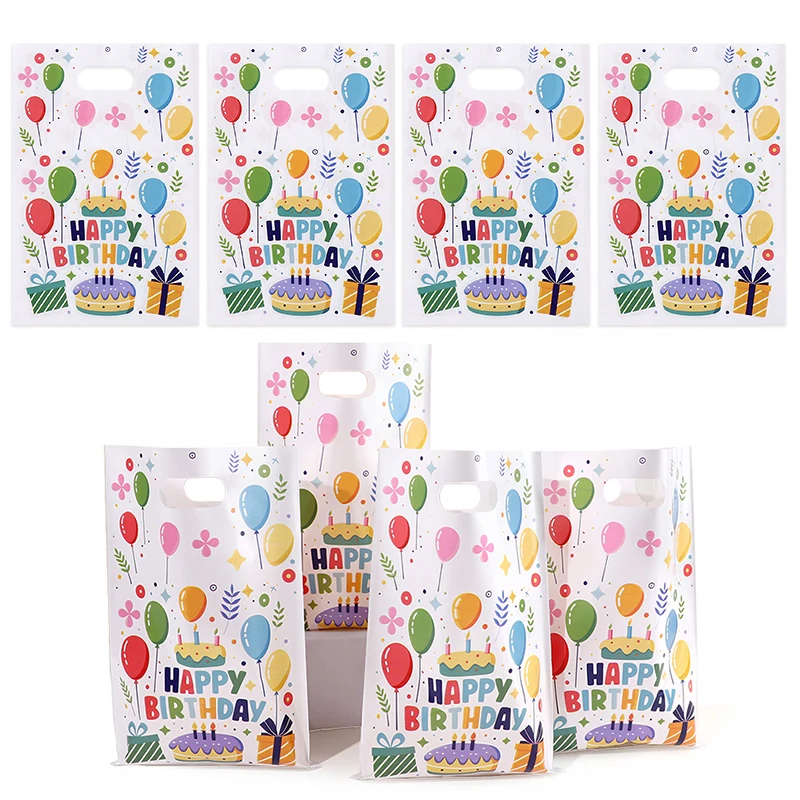 20/50/100 stücke Alles Gute Zum Geburtstag Süßigkeiten Geschenk Taschen Geburtstag Handtaschen Kinder Geburtstag Party Dekorationen Erwachsene Kinder Gefälligkeiten geschenke Liefert – Detail 2