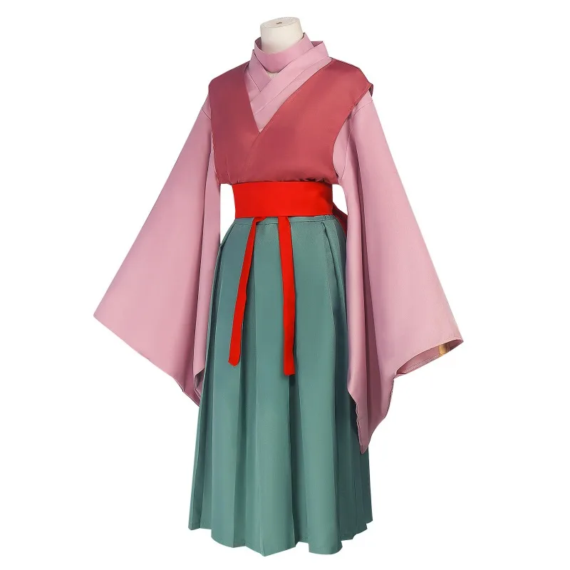 Hunter x Hunter: Alluka Zoldyck (Aruka Zorudikku) | Pink Dress Cosplay Costume Set 27 Hunter x Hunter Alluka Zoldyck Pink Dress Cosplay Costume for Women (Unofficial)