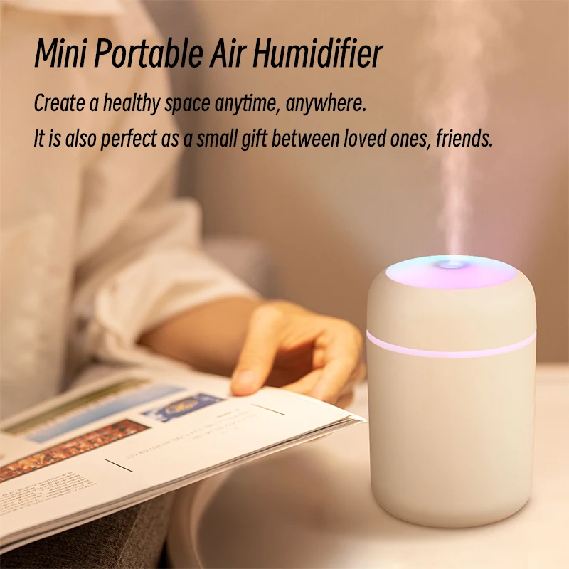 1 Pieza Humidificador Silencioso De Aroma Con Difusor De Puerto