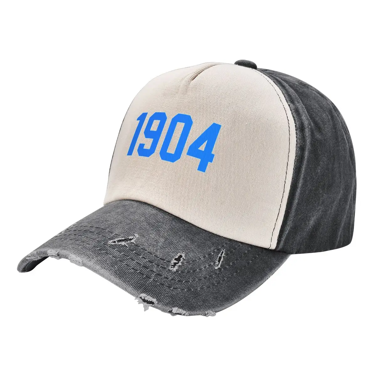 

1904 Schalke Blue 2 Baseball Cap derby hat Luxury Cap Men's Hats Women's