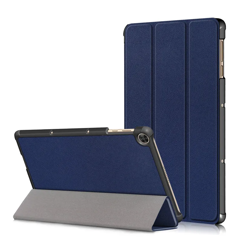 Premium Leather Stand Tablet Cover for 10.1 inch - Painted Hard Protective Case