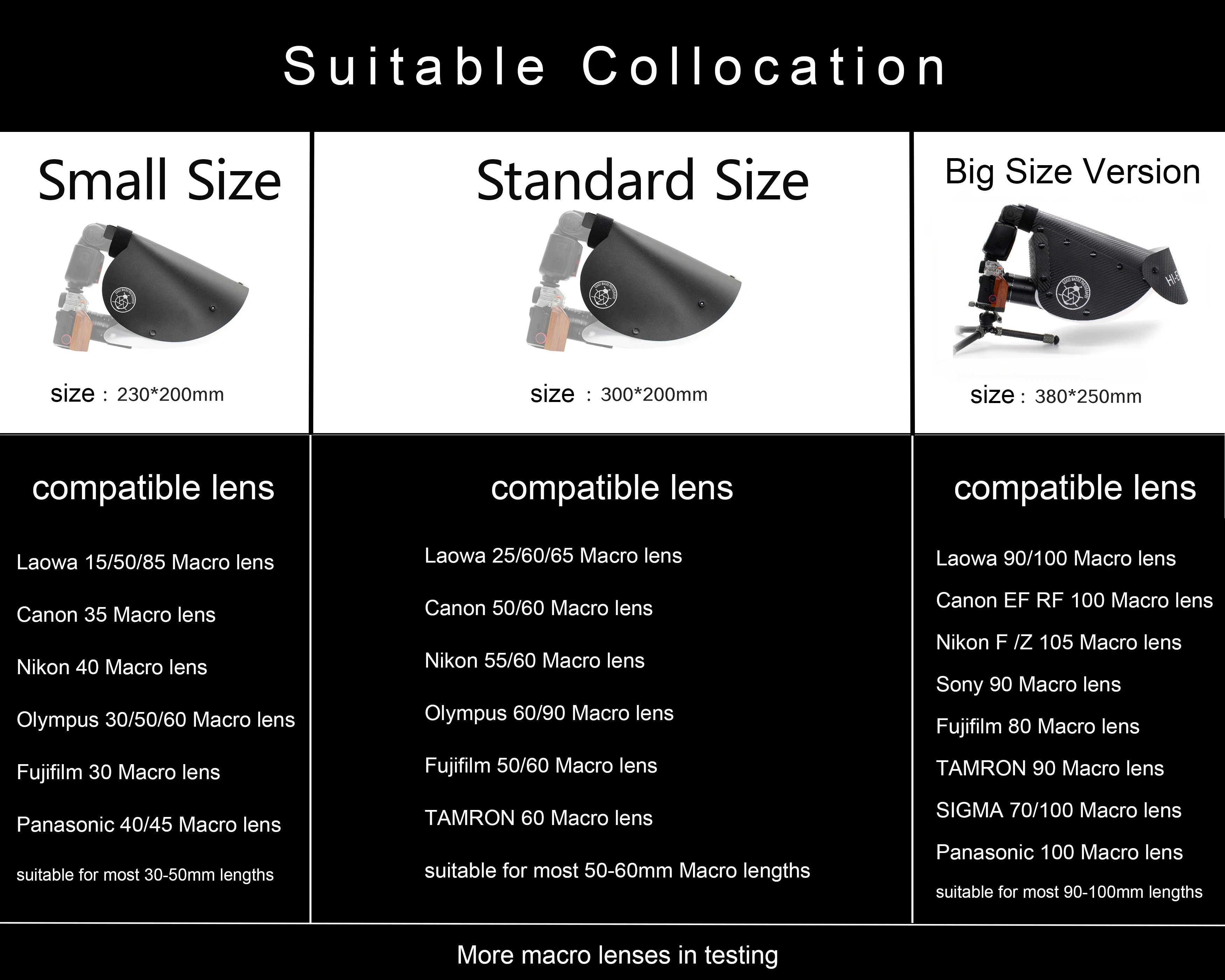 Macro Photography Tools Universal Flash Diffuser Softbox Speedlight Reflector Snoot Camera Accessories for Macro Lens Shooting