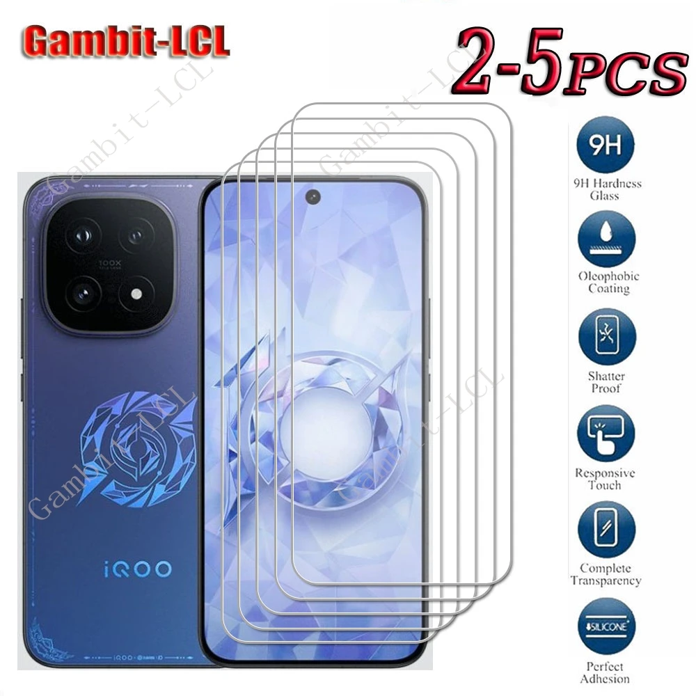 Enhanced 9H HD Tempered Glass Screen Protector Film (2-5 Pack)