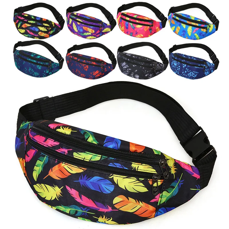 

New men holographic waist bag sport run fanny pack men crossbody bag fashion chest bag phone purse multifunction belt bag bum