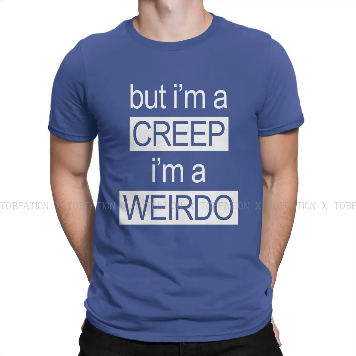 Radiohead Rock Newest TShirt for Men But I'm a Creep Basic T Shirt
