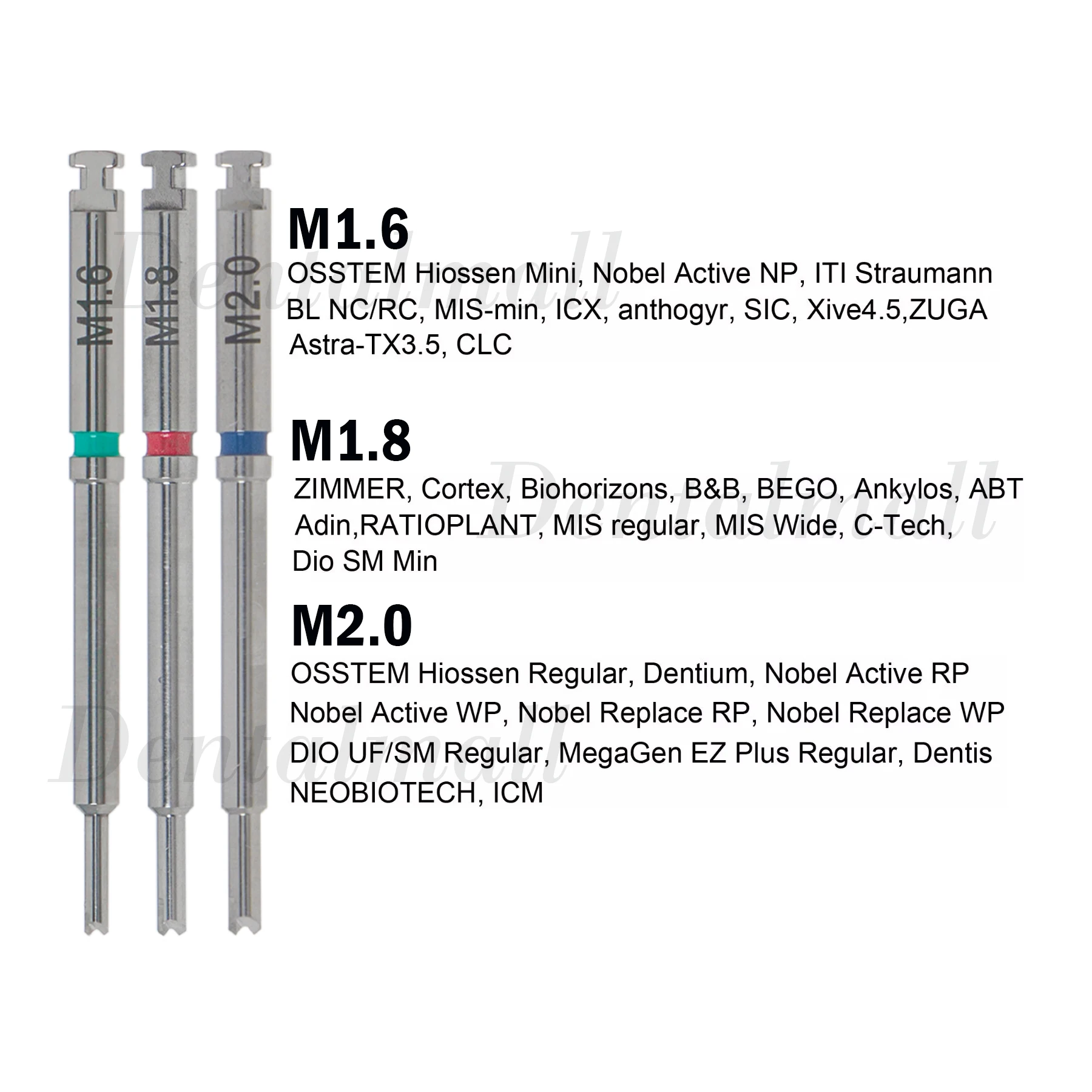 Dental Implant Broken Screw Removal Kit Neobiotech SR Remover Reverse Drill Repair Tool