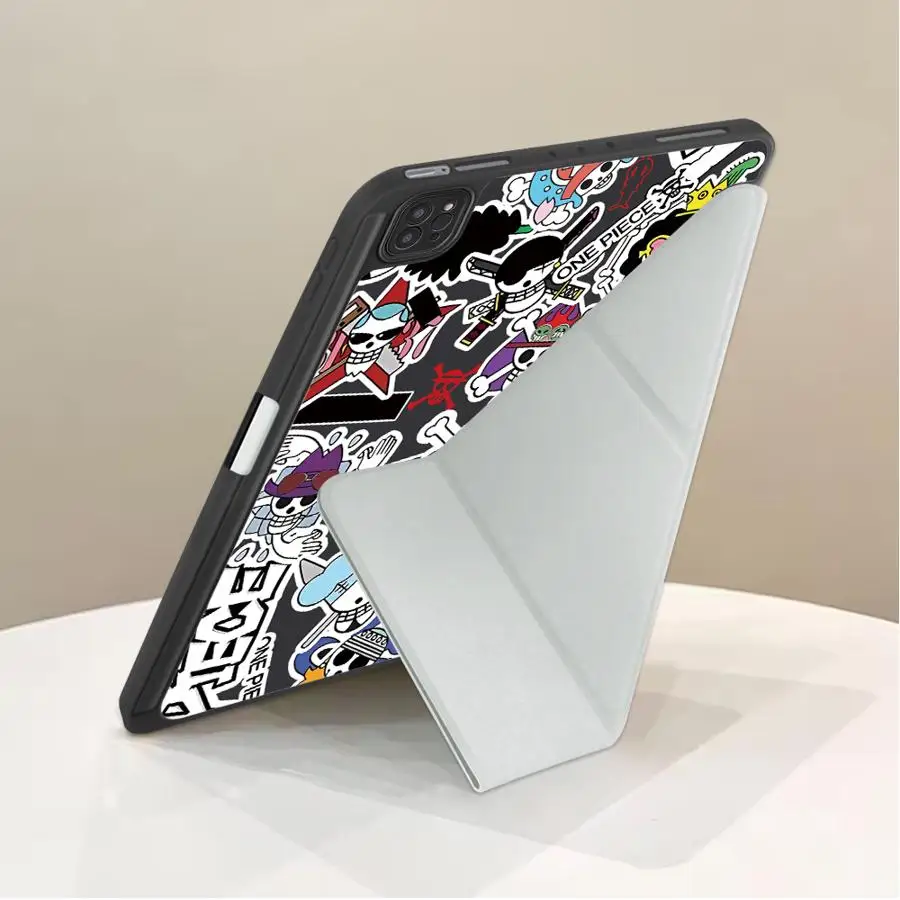 Universal Tablet Protective Case with Holder and Stylish Cover Design