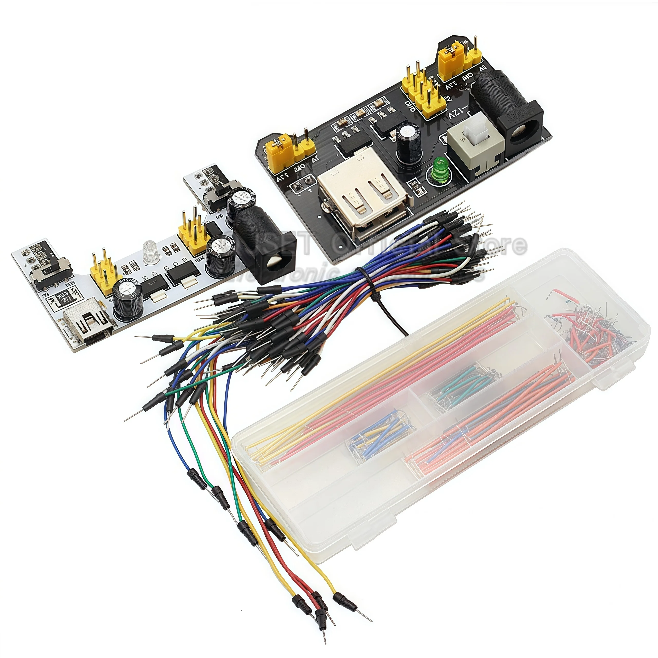 1pcs MB-102 MB102 브레드보드 400 830홀 솔더리스 PCB 브레드보드 테스트 개발 점퍼65핀 DIY 아두이노 실험실용 SYB-830