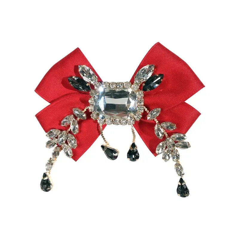 Broche Vintage Gros Nœud – Accessoire Rétro, Occasion, Bon état Général