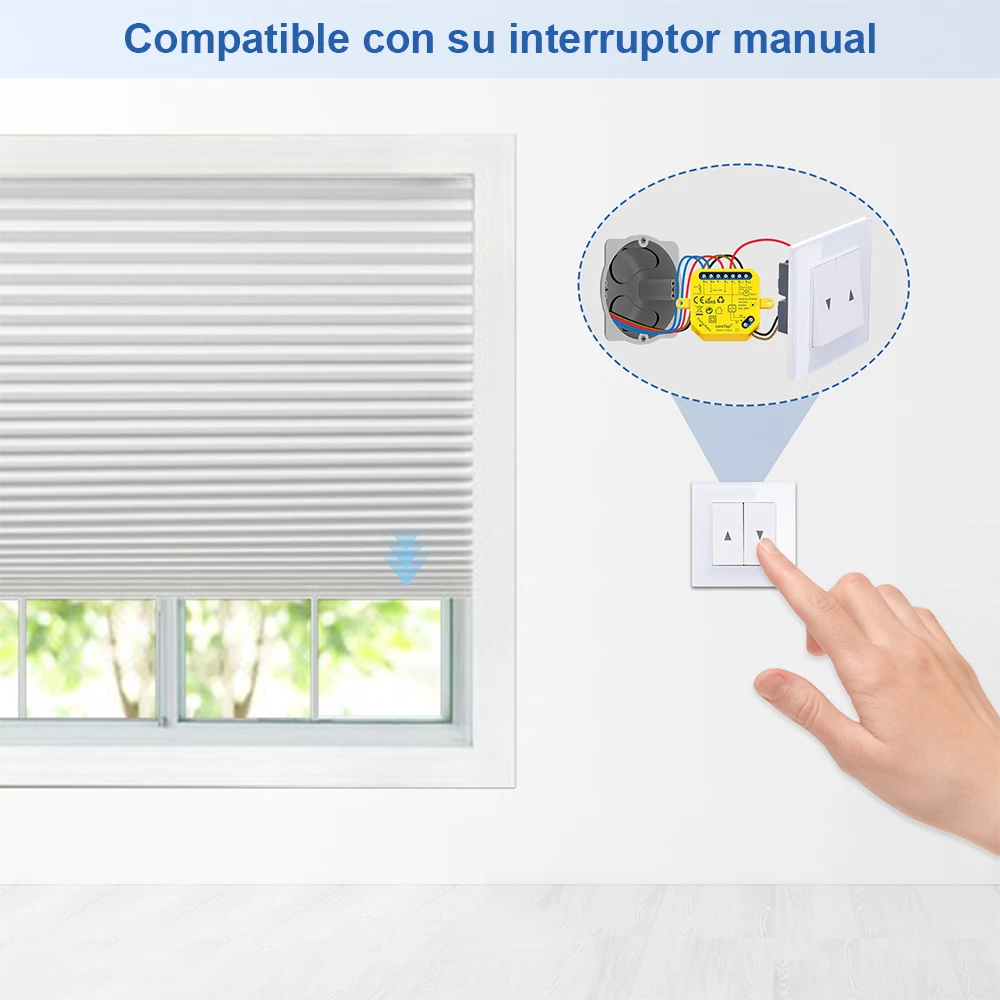 Interruptor Persiana Rele Wifi Persiana LoraTap Interruptor