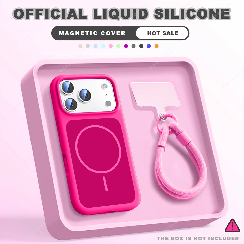 Elevate Magnetic Wrist Strap Phone Case with Liquid Protection