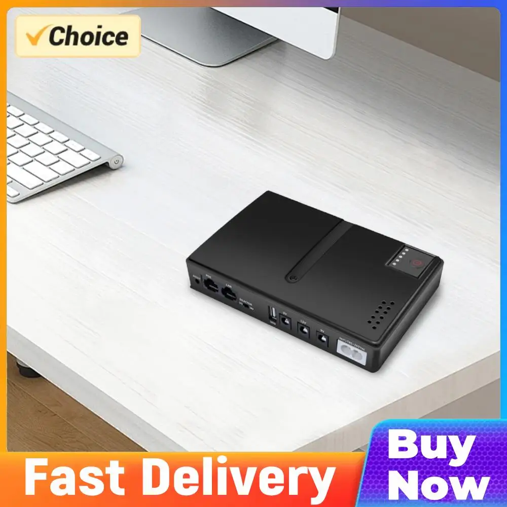 DC1036P DC UPS DC電源アダプター 5V 9V 12V 36W 10400mAh バックアップ電源 ポータブル電源 ルーター スイッチ 携帯電話用