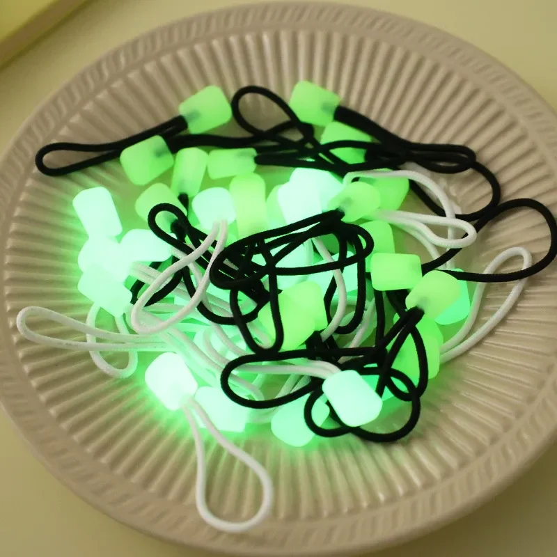 유니버설 빛나는 지퍼 풀 분리형 지퍼 헤드 어둠 속에서 빛나는 교체 지퍼 슬라이더 배낭 자켓 가방 코트