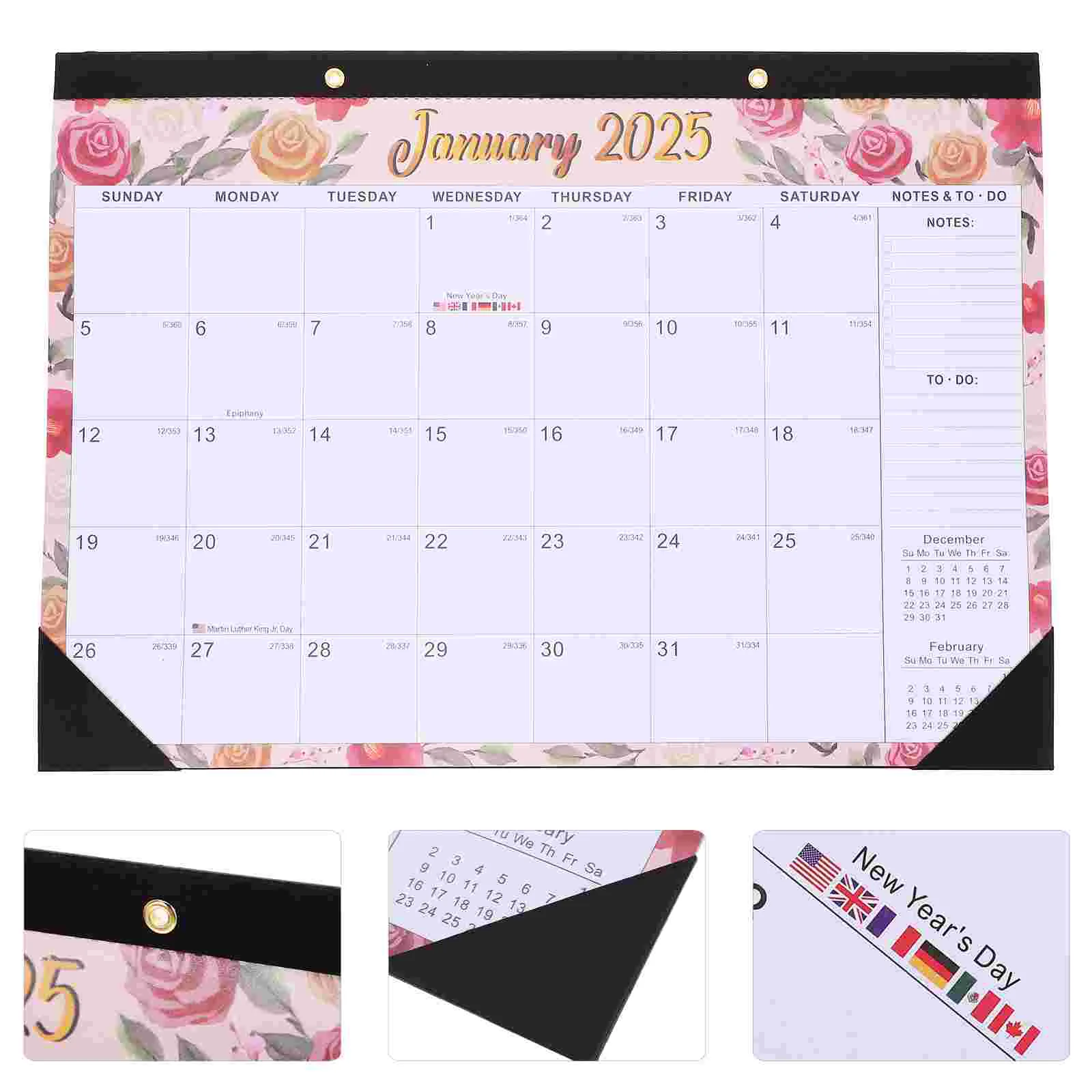 

Wall Hanging Calendar Office Monthly Desk Paper School Year Agenda Planning Calendars