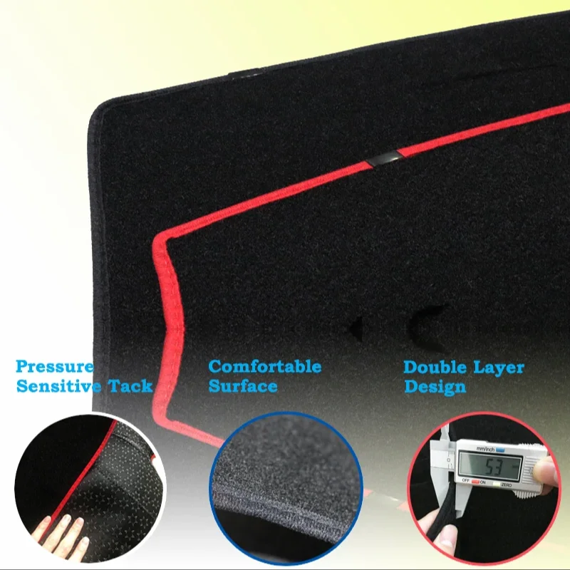 Dashboard Mat Dashmat Cover Pad Sunshade Carpet Accessories For Volkswagen VW Transporter T4 EuroVan Vanagon Caravelle 1990-2004 car cover,car covers