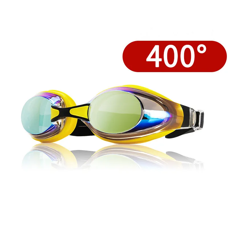 Anti-UV Protection Adults Myopia Swimming Glasses Myopia Waterproof Anti Fog Diving Eyewear Silicone Diopter Surfing Goggles