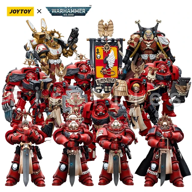 1/18 JOYTOY Action Figure 40K Blood Angels Figures Anime Model Toy